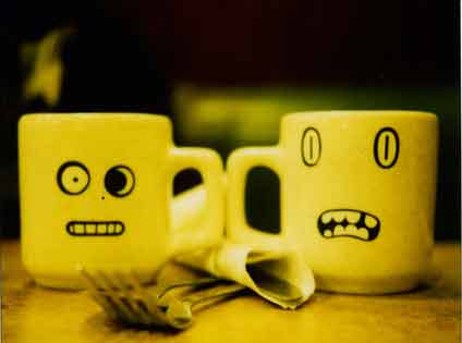 Coffee and book