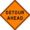 detour sign