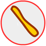 Elongated rectangle
